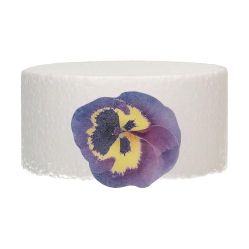 FunCakes Stiefmütterchen Mix Klein, Essbare Blumen für Torte, Kuchen und Cupcakes Dekoration, Edible Wafer Flowers Deluxe - pk/30