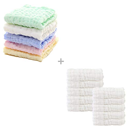 Image of MUKIN Baby Washcloths (15Pack)