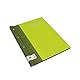 ROTH Zeugnismappe Bicolor mit Buchschrauben - Olive-Green - mit 12 A4 Klarsichthüllen, erweiterbar