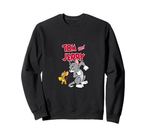Image of Tom and Jerry Cartoon Animation Comedy Sabotage PAPL2552 Sweatshirt