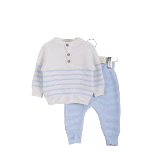 Image of Minora Baby Winter Clothing Set |Pants and Sweater for Boys and Girls |Long Sleeve Tops and Pants Outfits |0-12 Months