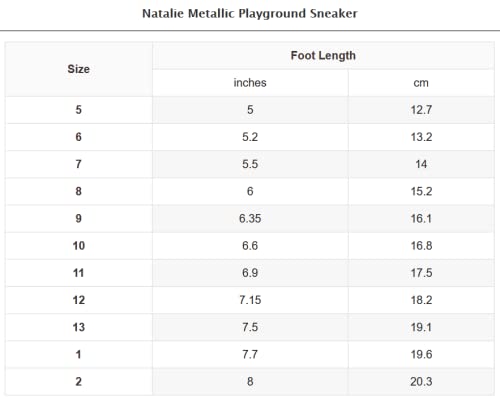 L'Amour Natalie Metallic Playground Sneaker3