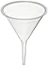 Dynalon 412375 Polypropylene Disposable Mini Funnel for General Laboratory Use, 1oz Capacity (Case of 48)