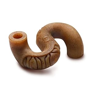 Benebone Tripe Bone Durable Dog Chew Toy for Aggressive Chewers, Real Tripe, Made in USA, Medium