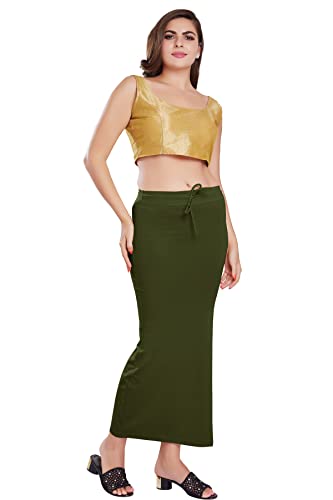 Image of RANI SAAHIBA Women's Stretchy Slim Fishcut Petticoat Cotton Shapewear