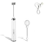 Mixer Portátil Elétrico Recarregável USB para Bebidas Tipo Fue Misturador