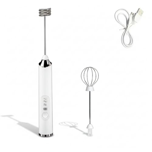 Mixer Portátil Elétrico Recarregável USB para Bebidas Tipo Fue Misturador