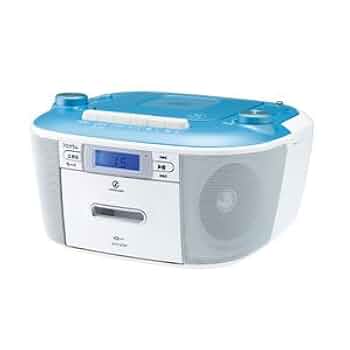 Amazon.co.jp: コイズミ ラジカセ SAD-4935/A [ブルー] : 家電