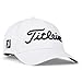 Titleist Tour Performance Golf Hat, White/Black
