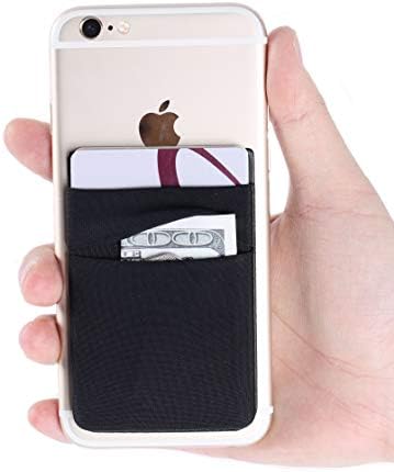Fulgamo Phone Wallet Stick on,Card Holder for Phone Case,Phone Card Holder - 1
