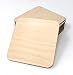 Gocutouts Unfinished Wooden Coasters 4"x4" Package of 12 Birch Wooden Coaster Blanks (12 Pack)