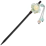 Bâtonnets à cheveux fleuris : fabriqués avec des matériaux de haute qualité et une finition soignée pour un rendu visuel optimal, ils sont conçus pour durer. pinces à cheveux hanfu