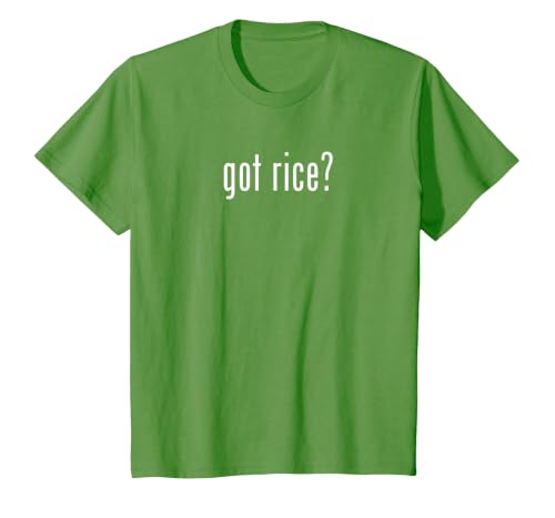 Got Rice Funny Asian Meme T-Shirt, Youth, Grass Green, 3T