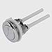 Dual Push Button Toilet Flush - Replacement Water Tank Button with 2 Rods, Compatible with 38/48/58mm Cisterns,1pc(58mm)