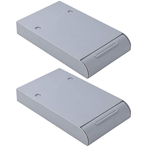 Organizador de gaveta de lápis de mesa cinza 22 peças da Besportble, bandeja de gaveta oculta para m