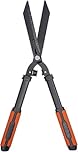 BLACK+DECKER Hedge Trimmer - Serrated Steel Blades - 61 cm - Black/Orange