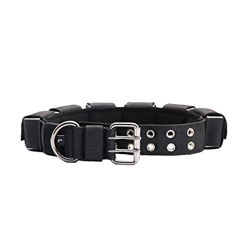 Walktime, Dog Collar, Tactical Dog Collar, Weighted Dog Collar with Weights for Dog Training and Exercise Equipment - Free Weights, Small, Medium, Large Dogs - Image 4