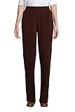 Lands' End Women s Sport Corduroy Pants Burnt Brown Regular Large