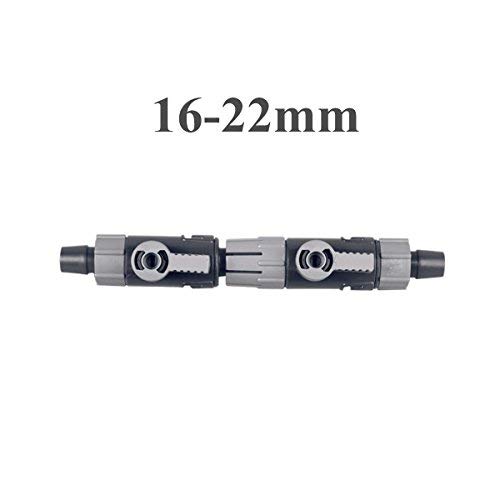 12-22Mm Acuario Grifo Conector Acuario Manguera Filtro Tubo Doble Grifo Conector Válvula De Flujo De Control - #1