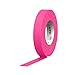 1" Width ProTapes Pro Gaff Premium Matte Cloth Gaffer's Tape With Rubber Adhesive, 50 yds Length x, Fluorescent Pink (Pack of 1)