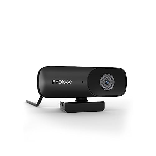 Webcam FHD 1080P 60FPS H.264 avec microphone et cache caméra Web USB