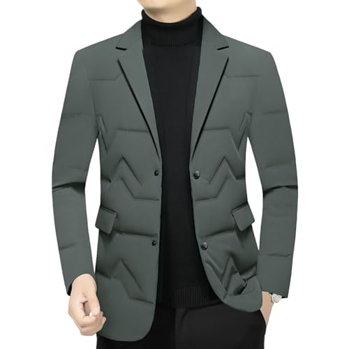 Doudoune homme double col écharpe intégrée pour l'hiver et la mode masculine