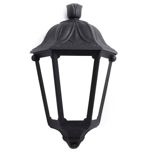 B·LED BARCELONA LED BarcelonaLED Fumagalli Applique da parete esterno IP55 Lanterna in resina stile rustico classico con attacco E27 per terrazza porta giardino