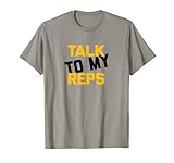 Talk To My Reps Funny Gym