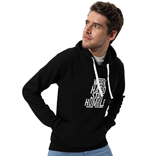Image of CAHOOT Men's Printed Sweatshirt Regular Fit for Casual Wear | Full Sleeve | Cotton | Stylish Sweatshirt Crafted with Comfort Fit and High Performance for Everyday We
