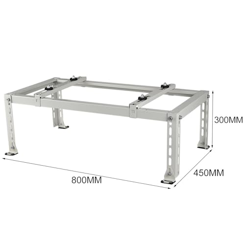 Support au sol pour mini climatiseurs split de terrasse ou jardin