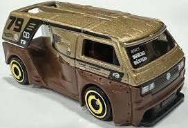 Image of HW Die-Cast 1:64 For Ages 3 And Up (VW T3 Custom | HW Vans), Gold