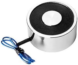 Aexit 12V DC Lifting Accessories 800N Electric Lifting Magnet Electromagnet Solenoid Lift Magnets Lift Holding
