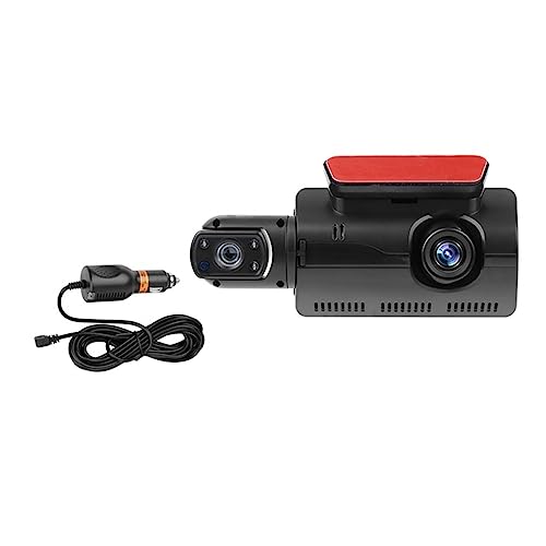 Dash Cam Enregistreur Vidéo de Voiture Lentille IPS Vision Nocturne