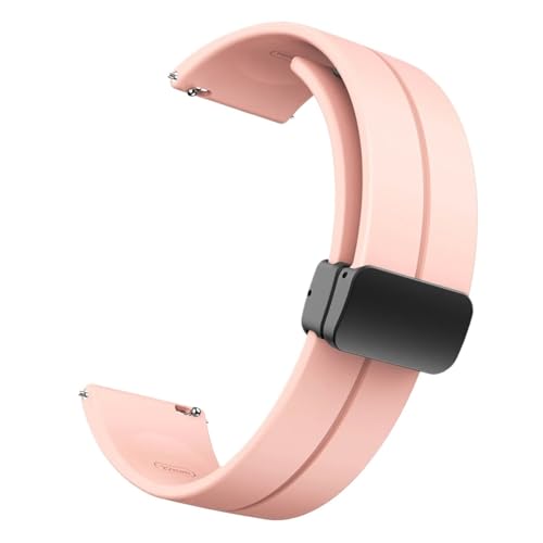 [QATUEBV] Galaxy Watch 7 6 4 5 Pro�E�H�b�`�o���h�pActive 2�o���h20mm 22mm�u���X���b�gCorrea�ƌ݊����̂���V���R���X�g���b�v(D,1pecs 20MM)