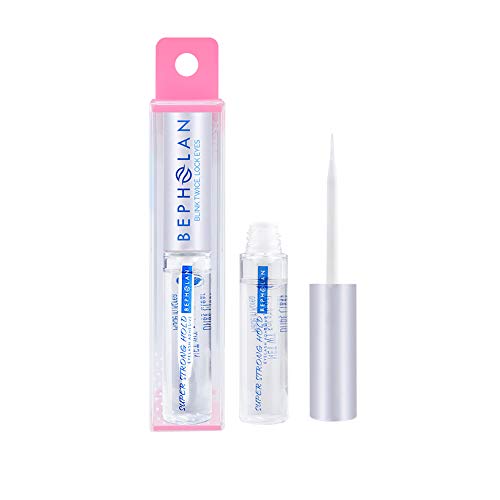 BEPHOLAN Professional Clear Eyelash Glue | Latex Free | Strong Hold for False Eyelashes | Eyelash Adhesive | Safe on Skin | Suitable for Sensitive Eyes | Clear