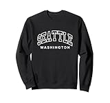Photo Gallery seattle - washington - minimalistic throwback design classic felpa Photo Gallery seattle - washington - minimalistic throwback design classic felpa