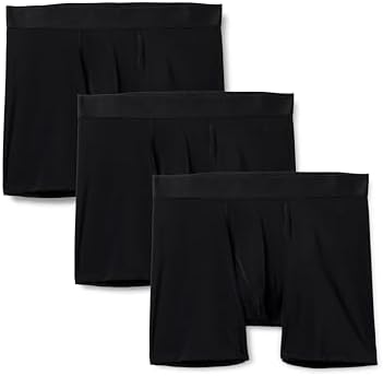 Amazon Essentials Herren Slim-Fit-Boxershorts Aus Weicher Mikrofaser, 3er Pack