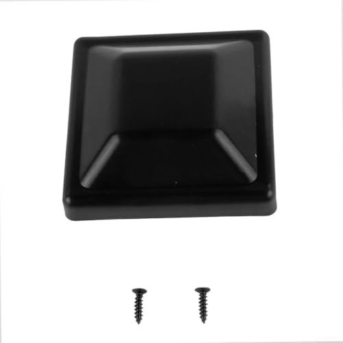 Efficiente plastica da 10,2 x 10,2 cm per proteggere i pali di recinzione in legno da esterni (1 pz