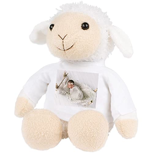Ocadeau Peluche Agnello/Pecora con Foto - Peluche