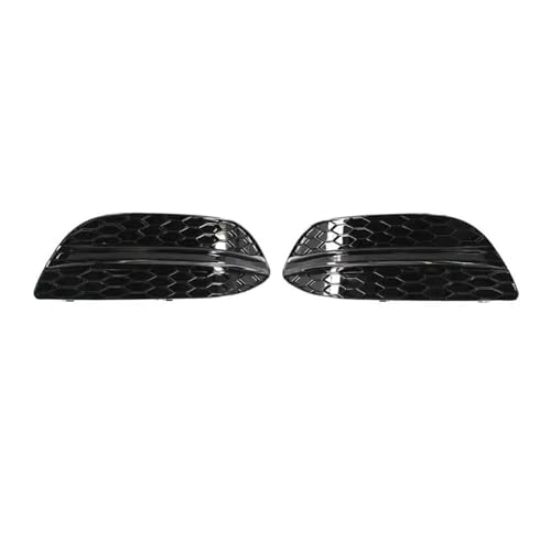 Grille calandre Mercedes W205 2014-2020 anti-brouillard noir brillant
