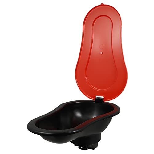 BESPORTBLE hoyo en Cuclillas WC portátil Inodoro Camping Retrete portátil Baño de Camping Olla de Coche Clip de ventilación de Aire Momento WC portatil para Coche Inodoro portátil el plastico