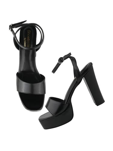 Shoetopia Womens Heeled Sandal-5 Kids UK (Cake-Black)-EU38 (B0D14F7DG9) Amazon Price History, Amazon Price Tracker
