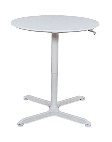 Luxor Adjustable-Height Table — LX-PNADJ-36RD 36″ Pneumatic