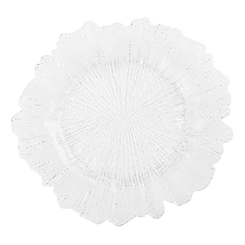 Pack de 2 Platos de Vidrio Clear para Eventos miniatura 2