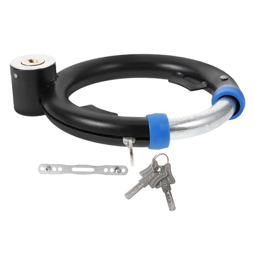HYTROVE 防盗自転車ロック 軽量製耐久性 高切断対抗 マウンテンバイク 電動スクーター対応 盗難防止キー式ロック ポータブル携帯用