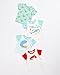 MONICA + ANDY Toddler Short Sleeve T Shirt + Pocket Short Set, 4T, Swimming Sharks, 100% Organic Toddler Clothes for Girls & Boys, Sustainable Super Soft Fabric, Kid, Toddlers, Newborn, Infant Sizes