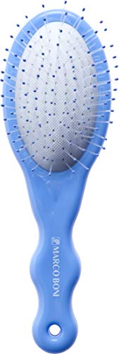 Escova Infantil Para Cabelos Zoo Mania Panda, 8094, Marco Boni, Azul