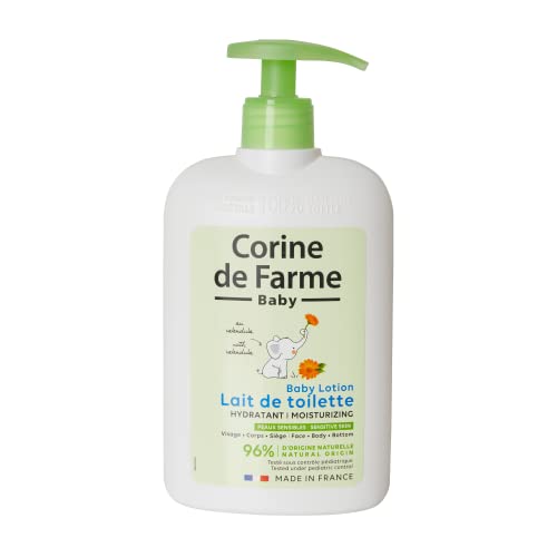 Corine de Farme Lait de Toilette Hydratant au Calendula Apaisant - 500 ml, 1 Unité (Lot de 1)