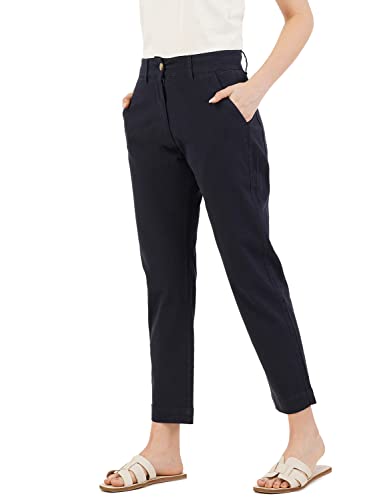 Image of FYLTR Womens Regular Stretch Cotton, Comfortable, Soft Khaki Trousers