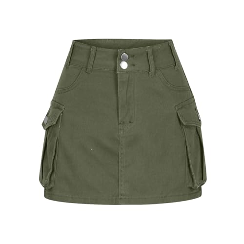 Womens Cowgirl A Line Plain Mini Little Skort for Women Denim Skorts 2025